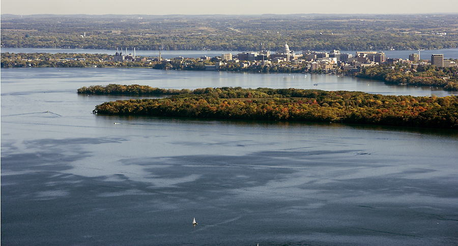 Picnic Point with Madison Isthmus