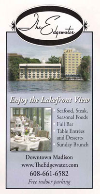 Edgewater Hotel from Lake Mendota