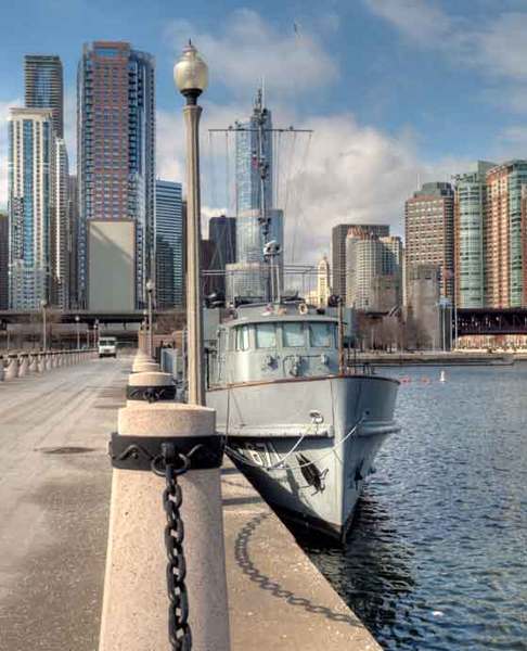 Lakefront pier Chicago