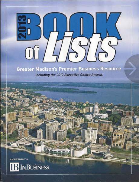 In Business Book of Lists 2013
